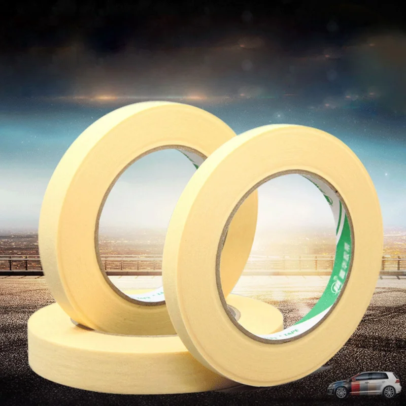 Бесплатная доставка 50 м Маскировочная лента автомобильный стикер Клей DIY Бумага