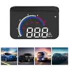 Цифровой Автомобильный спидометр, сигнализация температуры, предупреПредупреждение о превышении скорости, дисплей на лобовом стекле HUD OBD2, проектор лобового стекла, автомобильная электронная система