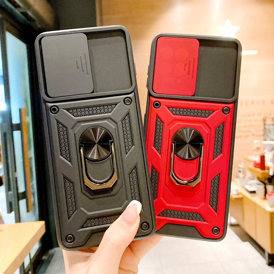 

Camera protect case for Motorola G60 G30 G10 G100 Mate S Moto G POWER Stylus 2021 G9 Play Plus E7 Armor Hybrid Ring Back Cover