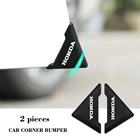 2 шт., силиконовые уголки для автомобильных дверей Honda Mugen Power Civic Accord CRV Hrv Fit Jazz