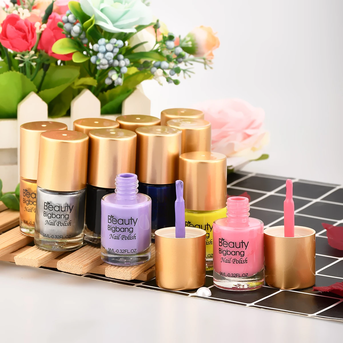 BeautyBigBang 8 мл стемпинг ногтей покрытие красочная печать лак es для штамповки