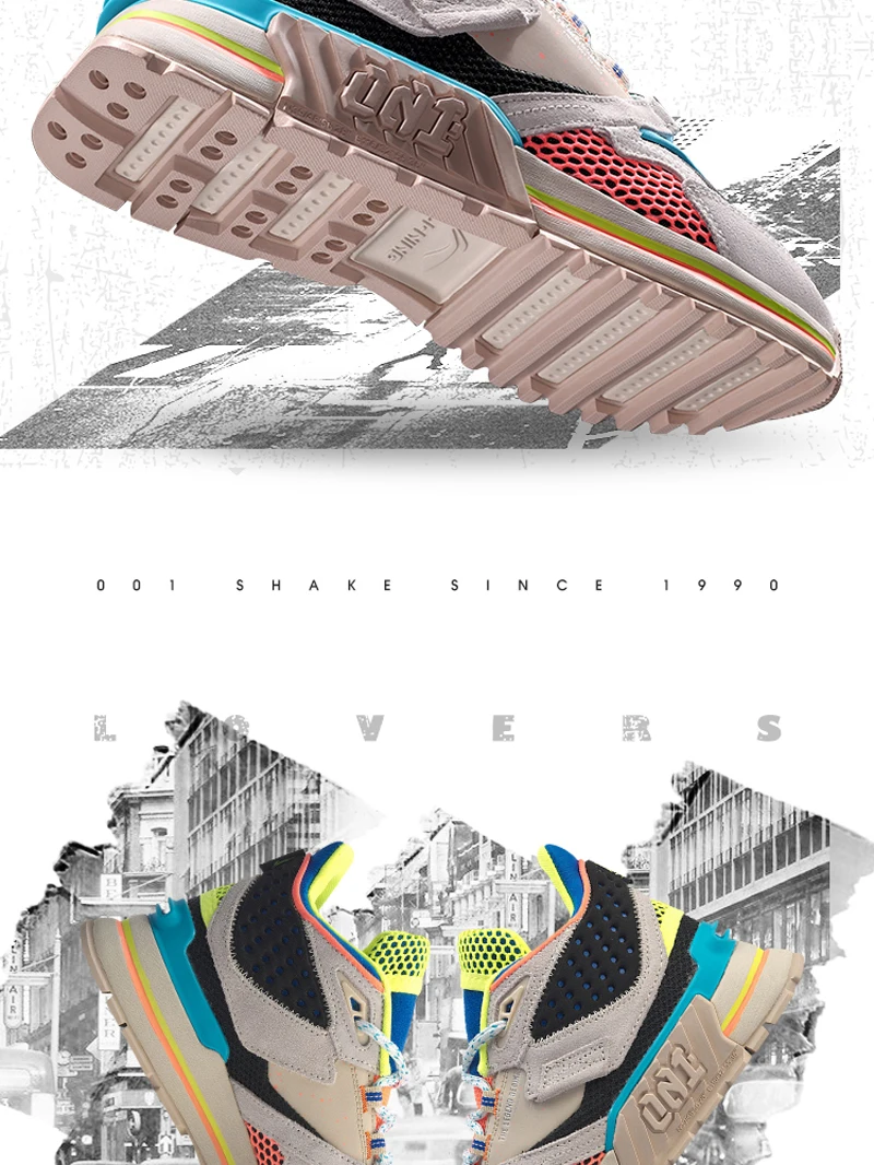 Li-Ning/Женская обувь; 001 T1000; зимняя обувь для образа жизни; Стильная Спортивная обувь с подкладкой в стиле ретро; кроссовки с динамичным корпусом; AGLP094 YXB330