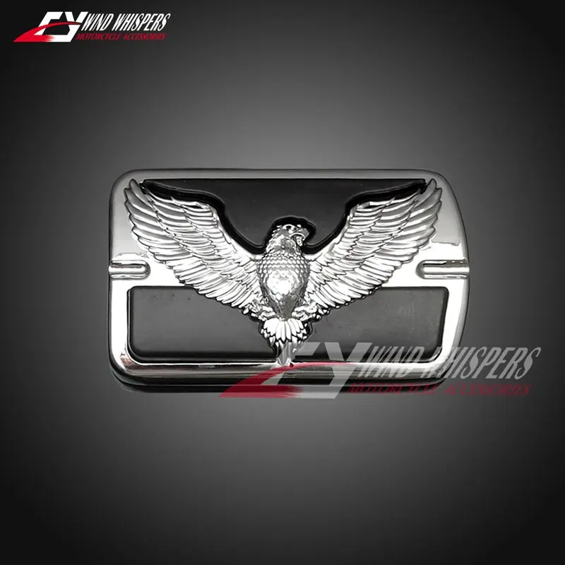 Накладки на педаль тормоза с логотипом Eagle для Harley 883 1200 XL Softail Fat Boy Electra Glide Dyna