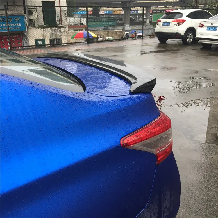 Спойлер для Nissan Sentra увеличенный спойлер из АБС-материала заднего крыла