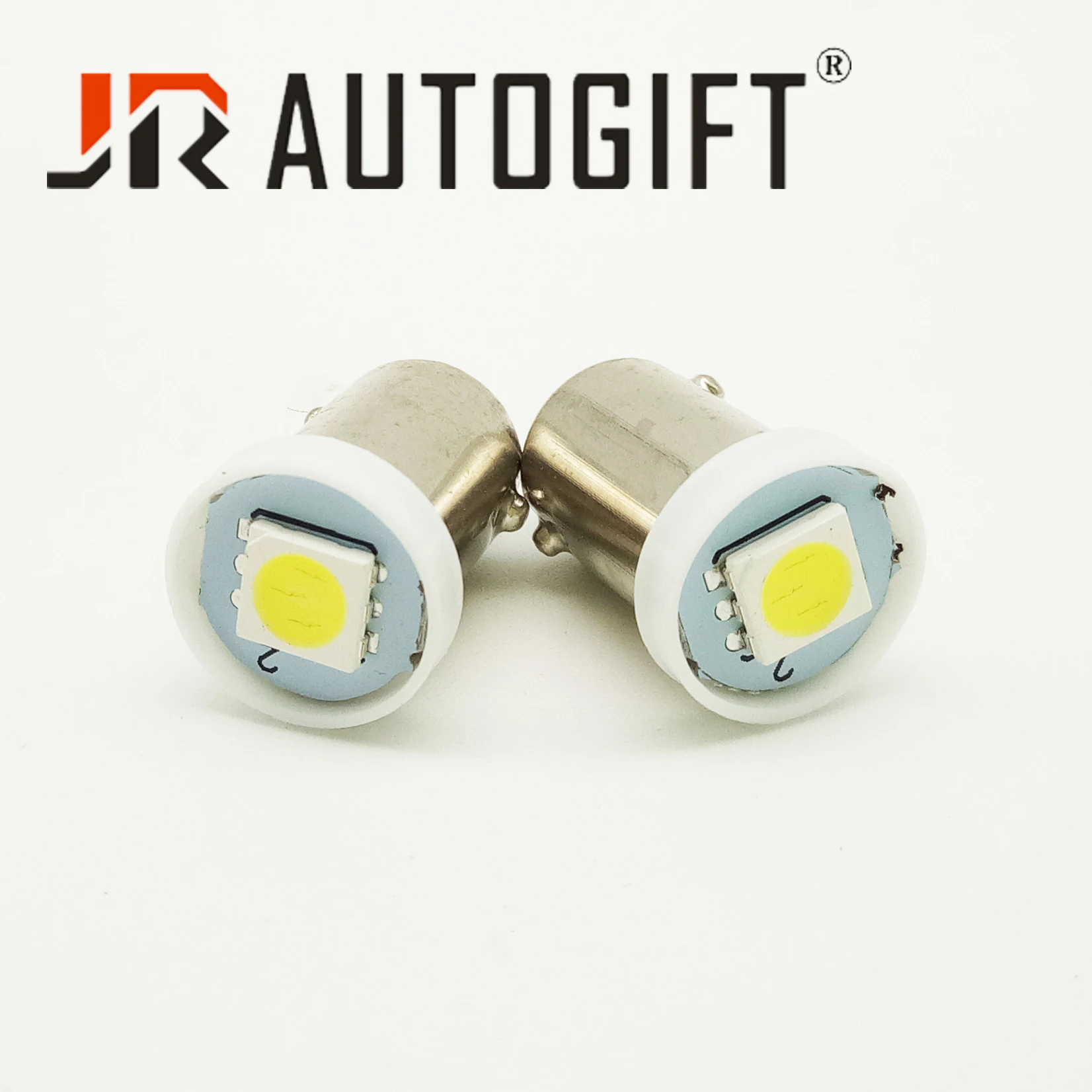 10 шт. BA9S 5050 1SMD 1 светодиодный T4W белый/синий/красный/желтый/зеленый 12/24 В ные лампы