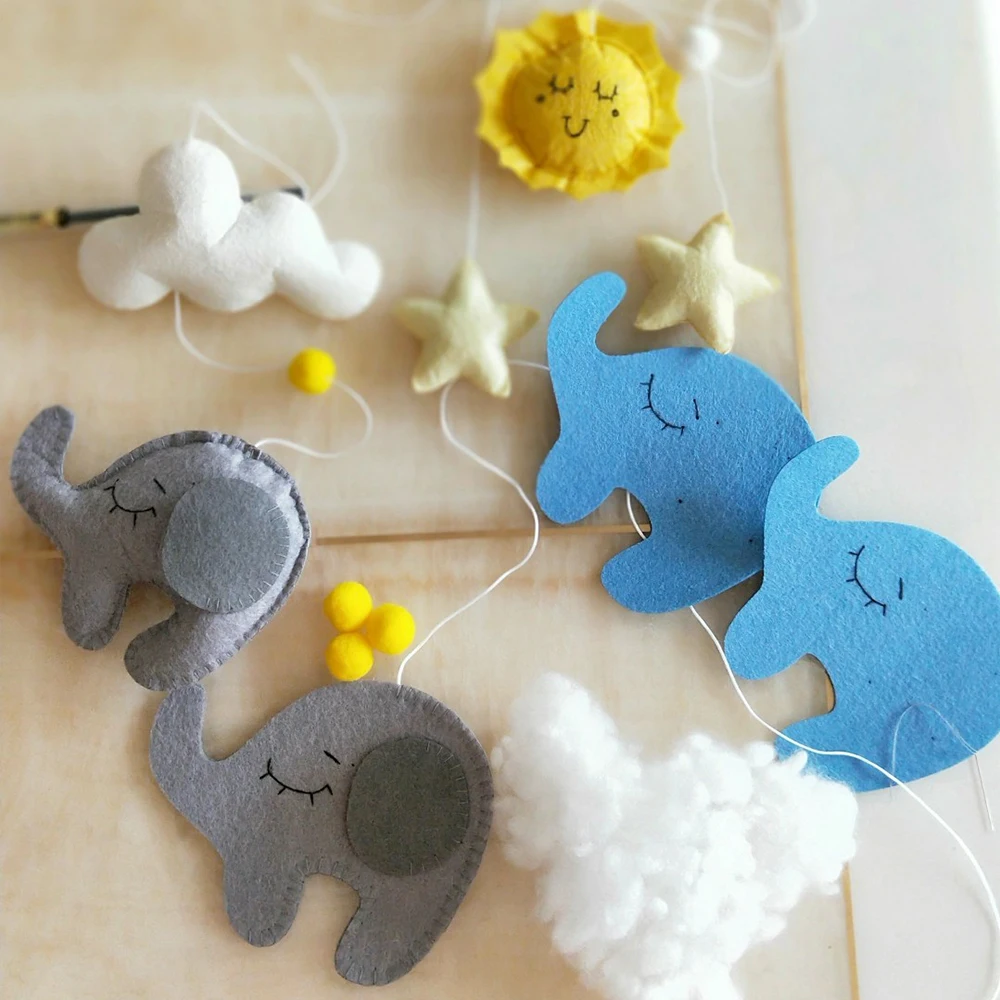 Мультяшный детский телефон Игрушечный мобильный для детской кроватки ручной