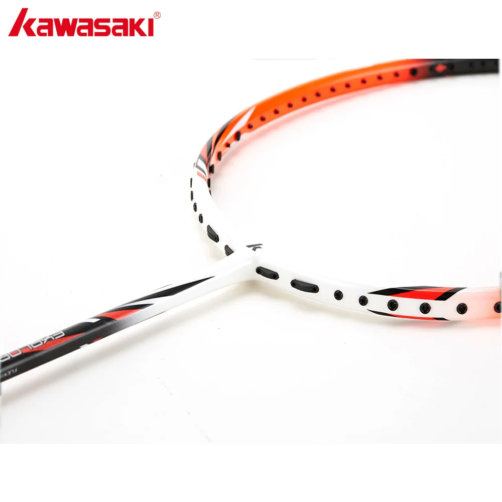 Ракетки для бадминтона Kawasaki конструкционная ракетка юниоров плайеров Explore X260 с