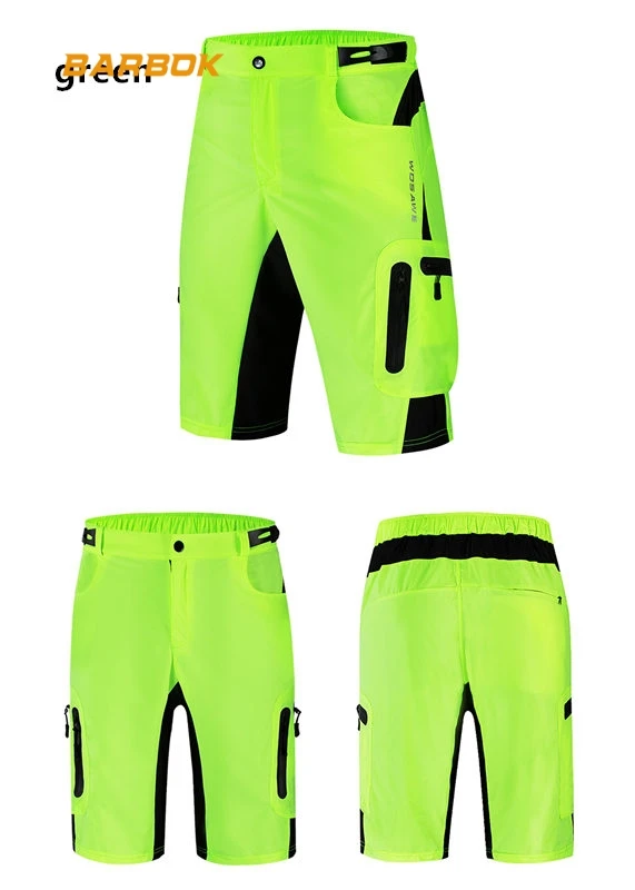 WOSAWE Riding Motorcycle Shorts Beach Downhill MTB Biker Sports Leisure Pants Reflective Motorbike Moto Cycling Shorts Pants