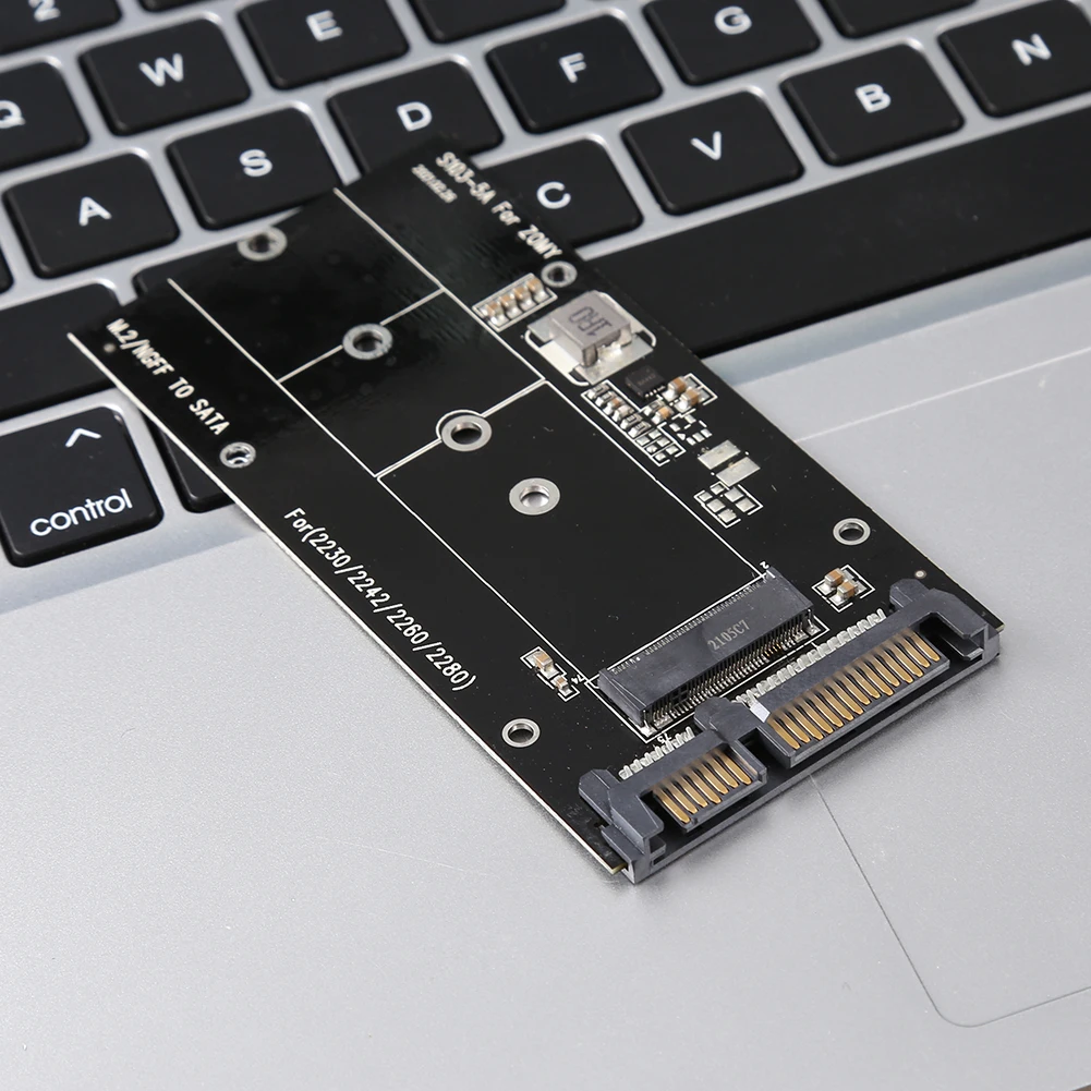 B Ключ M.2 NGFF SSD к 2.5in SATA конвертеру адаптера карты 2230-2280 поддержка Размер Тип 2230 2242