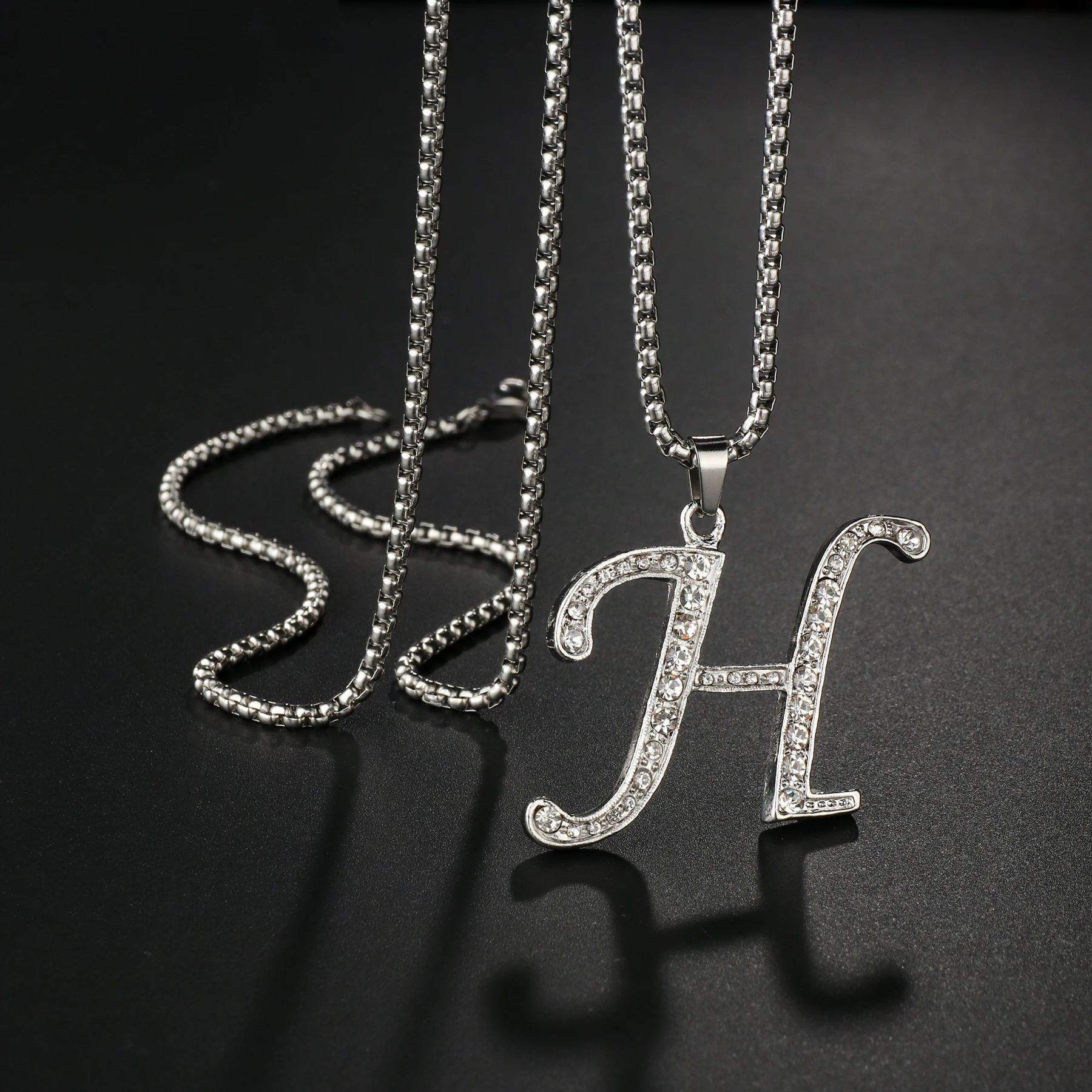 Цепочка с подвеской в виде букв алфавита для мужчин и женщин | Украшения