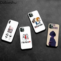 dabieshu greys anatomy you are my person soft black phone case for iphone 11 pro xs max 8 7 6 6s plus x 5s se 2020 xr case