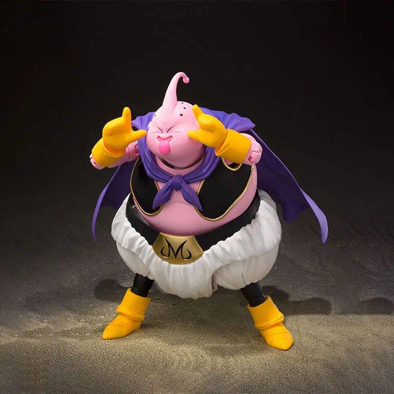 

Original Bandai Shf Dragon Ball Z Anime Figure Majin Buu Kindness Action Pvc Collection Model Figures Toys for Kids