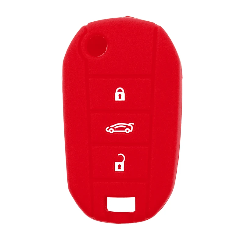 

Качественный силиконовый чехол для автомобильного ключа для Peugeot Citroen C4L C3XR 508 5008, чехол для автомобильного ключа, аксессуары для украшения к...