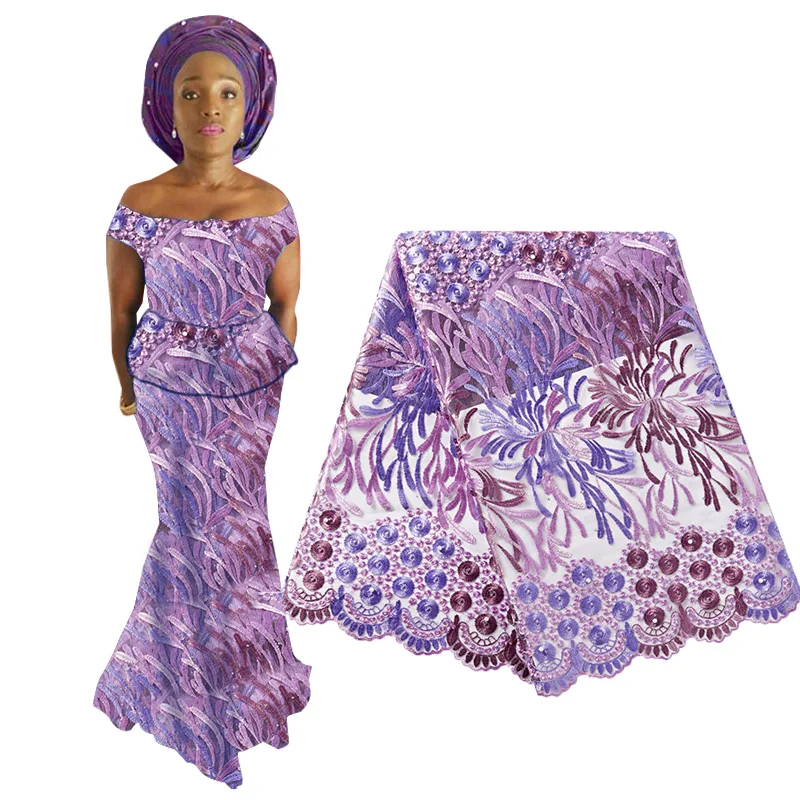 

Последний Африканский нигерийский тюль, кружева 2019 французский вышитый бисером кружевной ткани для свадьбы вышивка французская вуаль кружевная ткань