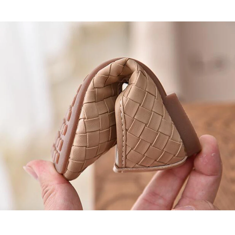 Демисезонные Туфли Мэри Джейн на плоской подошве для девочек туфли принцессы из