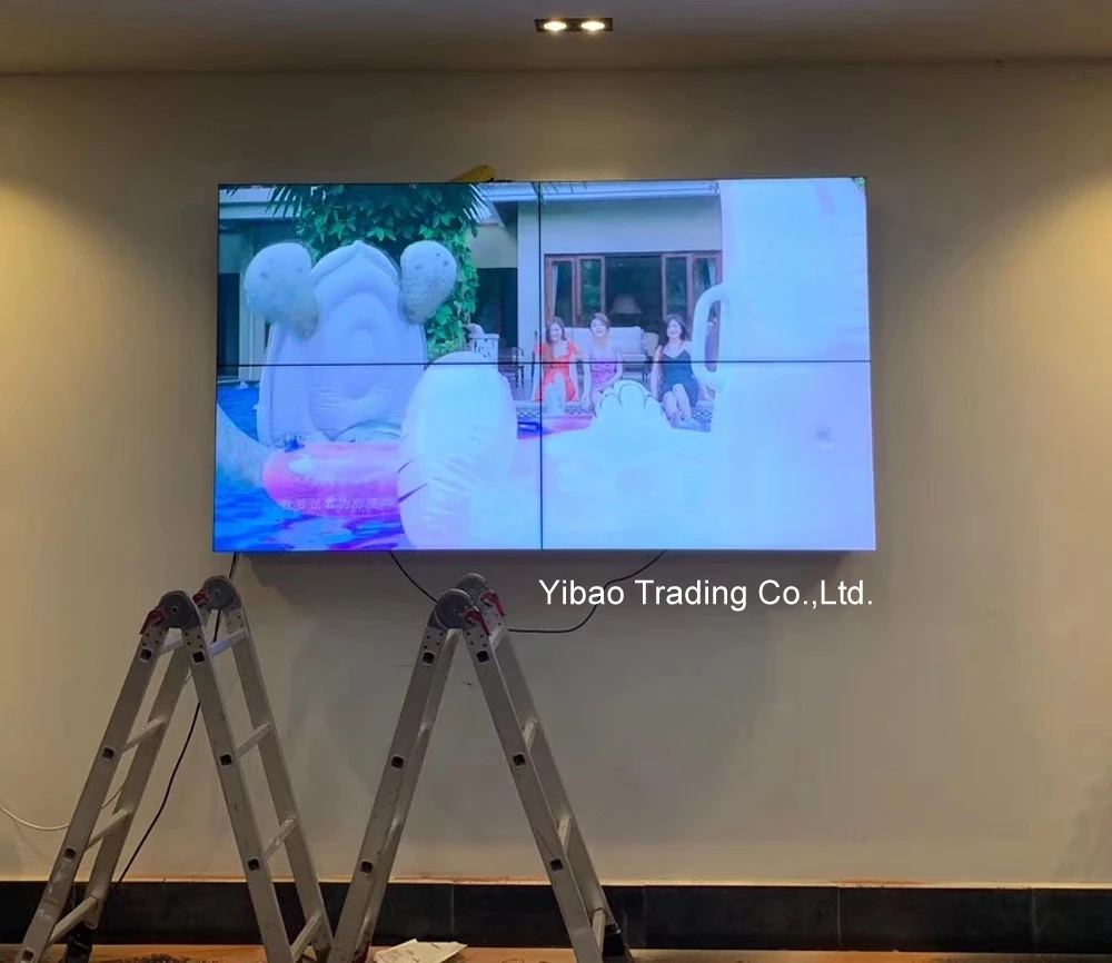 

4k processador de parede de tv 2x2 controlador de parede de vdeo dvi hdmi processador de emenda de tela mltipla imagens de cos