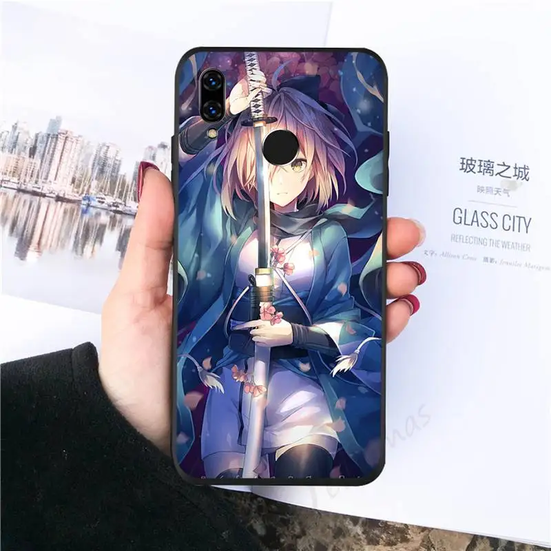

Fate Grand Order Anime Phone Case For Huawei Honor view 7a5.45inch 7c5.7inch 8x 8a 8c 9 9x 10 20 10i 20i lite pro