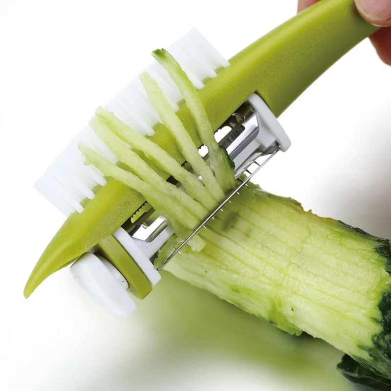 

Plastic Multipurpose Planer 3-in-1 Blade Planer Vegetable Peeler Fruit Peeler, Can Be Used For Peeling,turnings , Scrubbing Vege