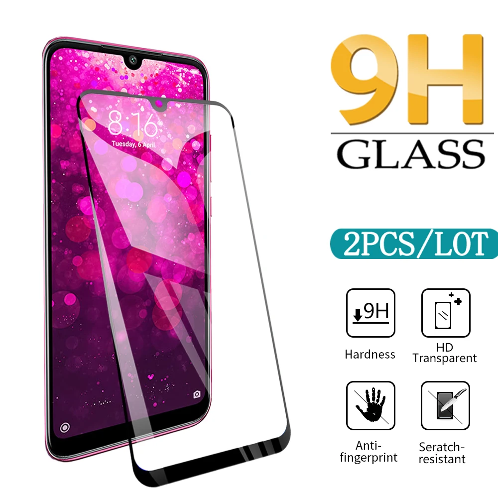 

2 шт. 9H Защитное стекло для экрана для Redmi Y3 закаленное стекло полное покрытие Защитное стекло для Xiaomi Redmi Y3 стеклянная пленка для телефона