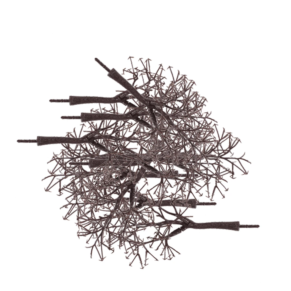 10 шт. голые Стволовые ветки дерева модель для парка поезда расположение пейзажей