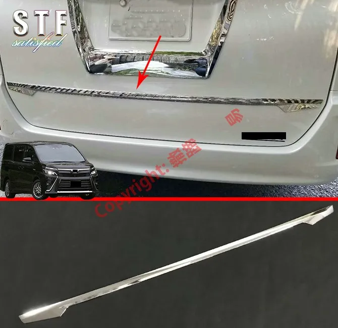 

ABS Chrome Rear Trunk Lid Below Cover Trim For Toyota Voxy R80 2018 2019 2020