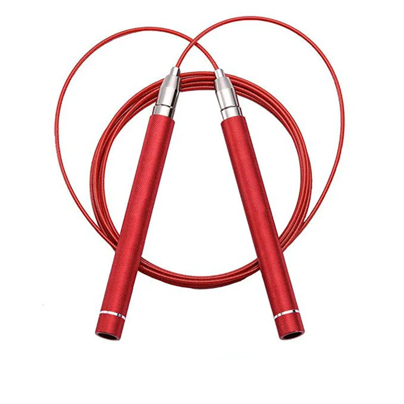 

Outdoor adjustable high-speed strong aluminum alloy skipping rope 360 degree rotating boxing weighted handle skipping rope