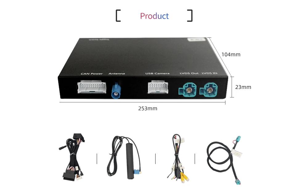 Беспроводной Apple CarPlay Android Авто интерфейсный блок для BMW F10 F11 F01 F02 F07 GT НБТ Системы с
