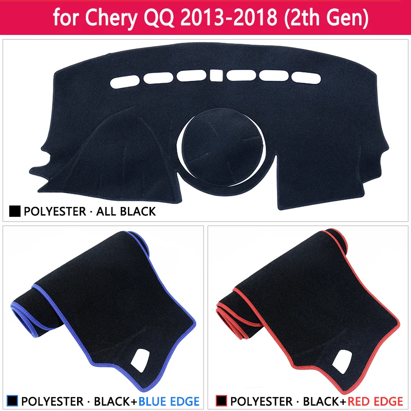 Для Chery QQ 2th Gen 2013~ QQ Kimo Противоскользящий коврик на приборную панель солнцезащитный коврик аксессуары с покрытием
