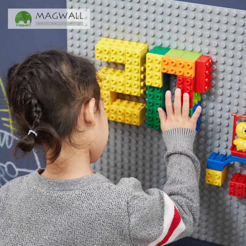 Блоки Magwall граффити детские магнитные ahesive игра для раннего развития базовый набор волшебный креативный от AliExpress WW