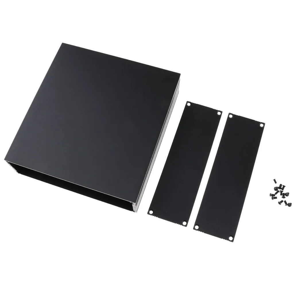 Корпус из алюминиевого сплава корпус для выпрямителя DIY 5.9x1.8x6.3inch|Органайзеры