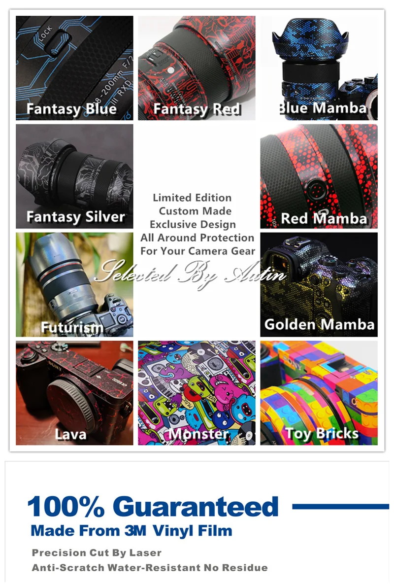 

Premium Lens Skin For TAMRON 28-75 f2.8 Decal Protector Anti-scratch Coat Wrap Cover Case