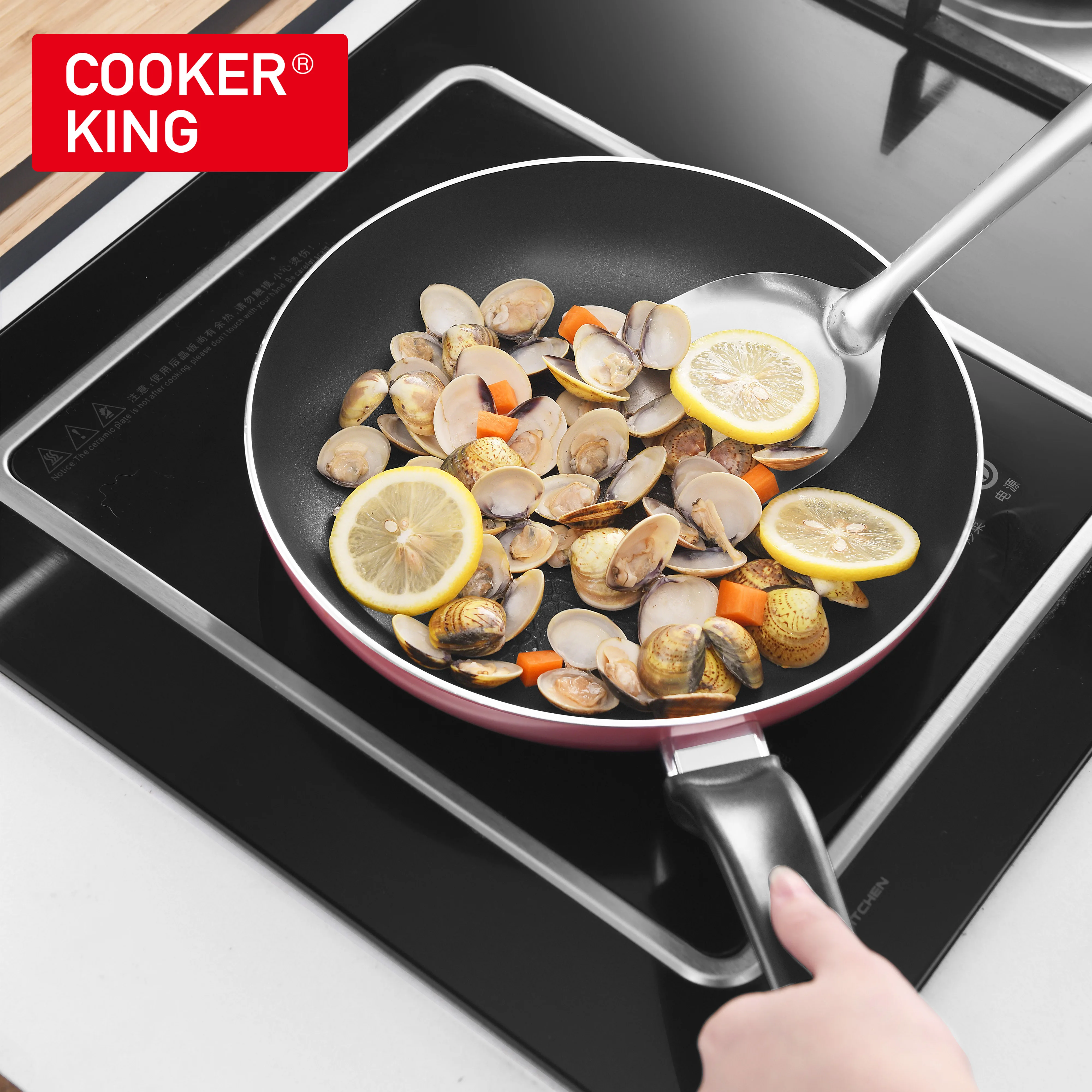 Плита KING Нелипкая сковородка сковорода для омлета яиц подходит любых плит