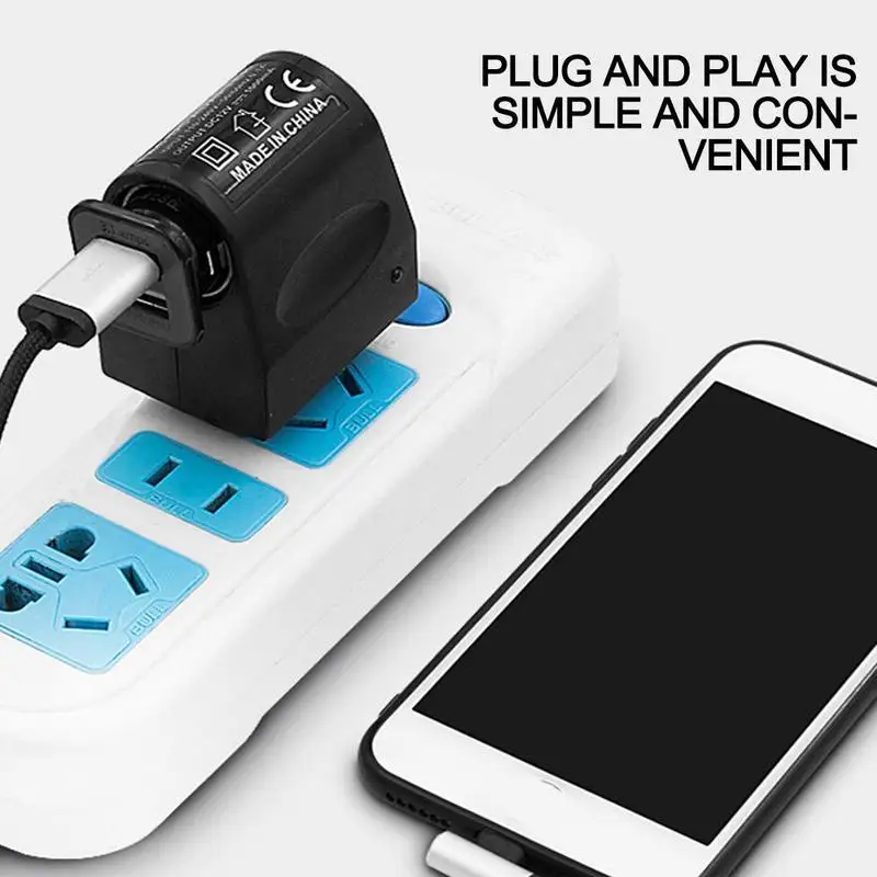 Бытовой преобразователь прикуривателя 220В до 12В прикуриватель автомобильное