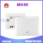 HUAWEI 4G маршрутизатор 2 300 Мбитс B311-221 LTE CPE 32 пользователей 2,4 ГГц VPN APP управление сим-карты wi fi маршрутизатор