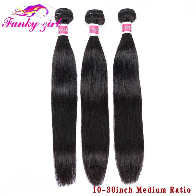 Забавные прямые волосы для девочек среднее соотношение 8 30 дюймов Малайзия