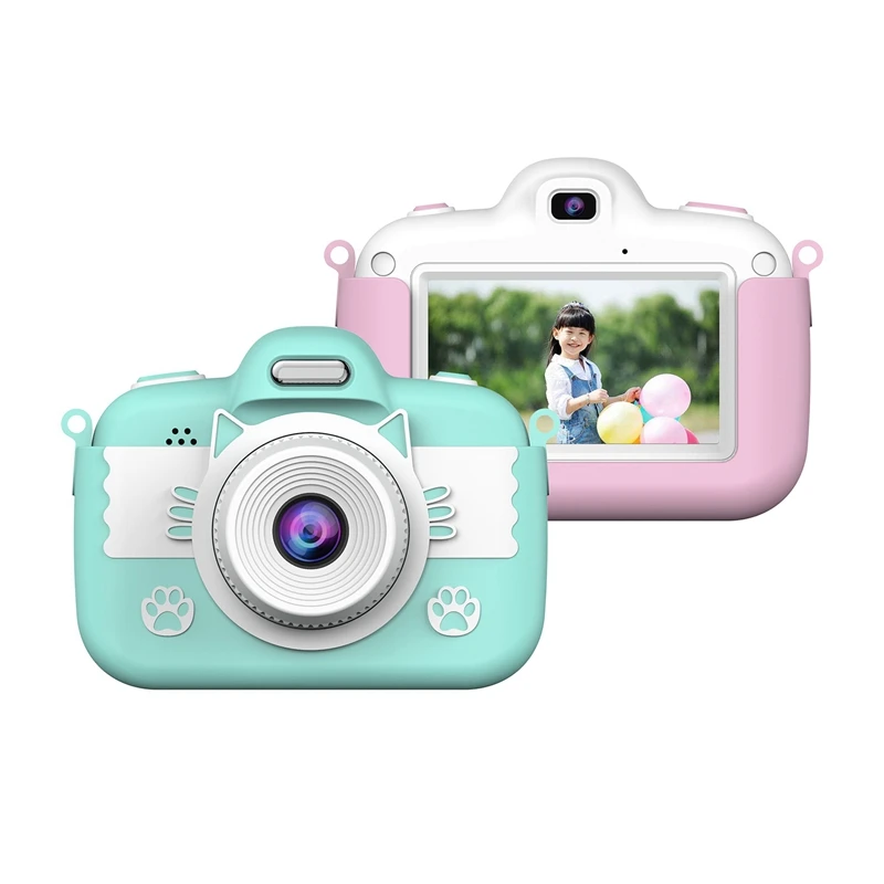 Цифровая детская камера сделай сам с HD экраном 3 0 дюйма мини Детские Мультяшные