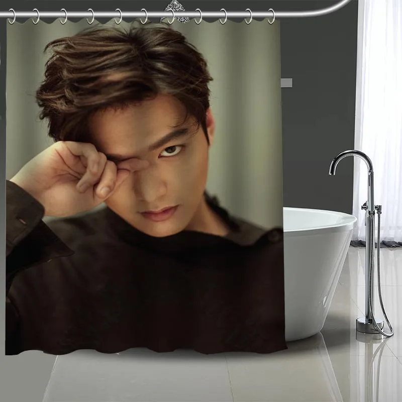 Лидер продаж занавески для душа Lee Min Ho высокого качества на заказ товары ванны