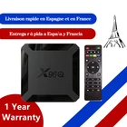 X96Q x96 Q 4k ip tv box android 10,0 tv box 1G 8G Allwinner H313 Quad Core ip Smart tv box Быстрая доставка во Францию в Испанию