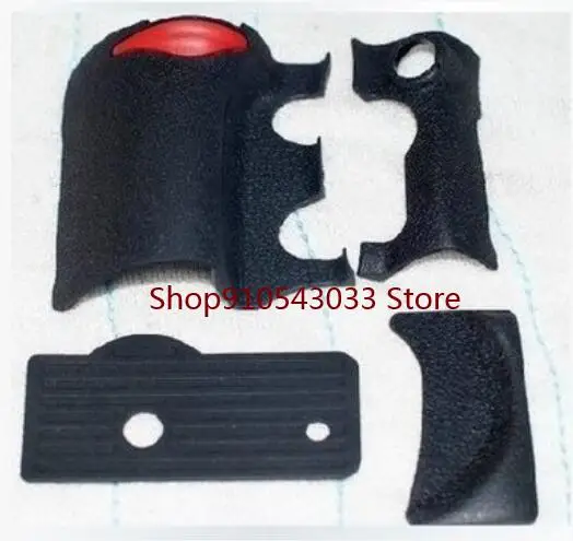 

Free Shipping Original 4 pieces For Nikon D300 Rubber Cover Units Complete Grip Rubber Replacement dslr camera