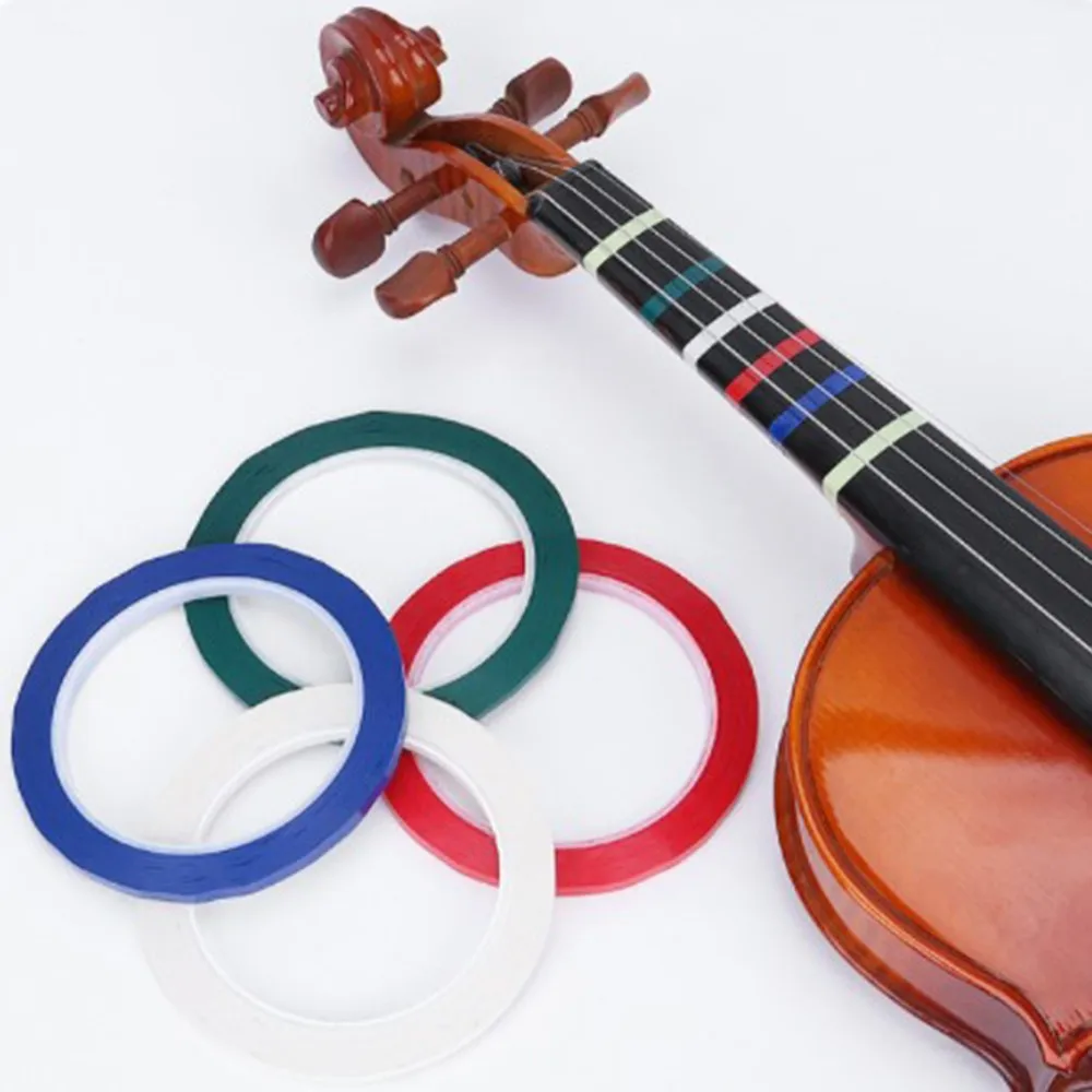 66m Violin Fingering Tape For Cello, Bass Fretboard Positions Finger Guide Stickers Beginner Sticker Fiddle Chart Note Tape