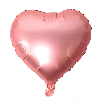 

10pcs 18inch Heart Round Star Metallic Foil Balloon Wedding Decor Birthday Party Balloon Matt Metal Heart Star Helium Air Ball