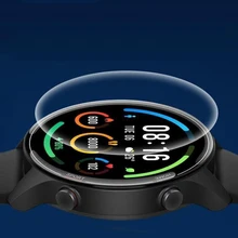 5pcs Soft TPU Clear Protective Film Smartwatch Guard For Xiaomi Mi Smart Watch Color Sports Version Full Screen Protector Cover
