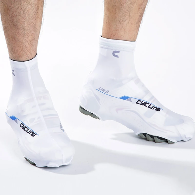 High Elasticity Cycling Shoe Cover Waterproof Breathable Bicycle Cycling MTB Bike Cycling Shoe Wrapping Reusable Shoe Covers