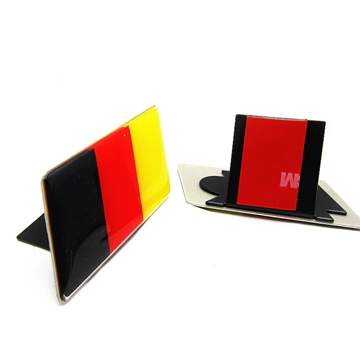 Германская флаг-гриль-эмблема-бэдж для Volkswagen Scirocco GOLF 7 Golf 6 Polo GTI VW Tiguan для Audi A4 A6 автоаксессуары 1 шт. Горячий.