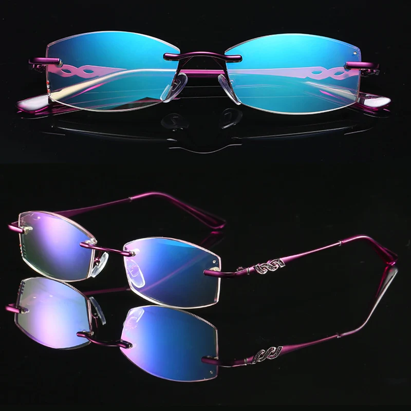 Очки для чтения женские модная дамская оправа дальнозоркости качественные без