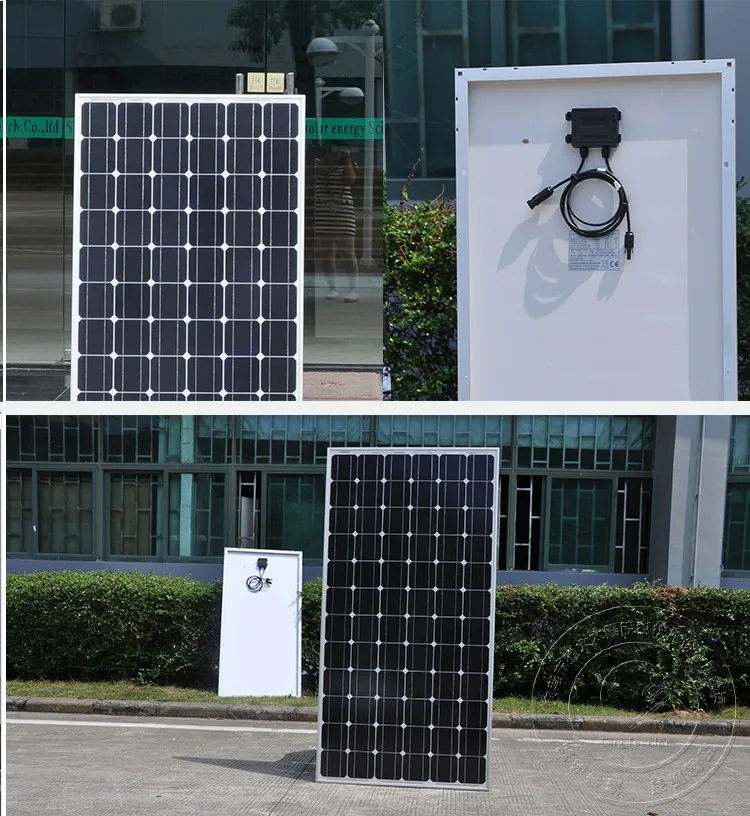 Солнечная панель Zonnepanelen 200 Вт 24 В 4 шт. 800 220 В|Солнечные элементы| |
