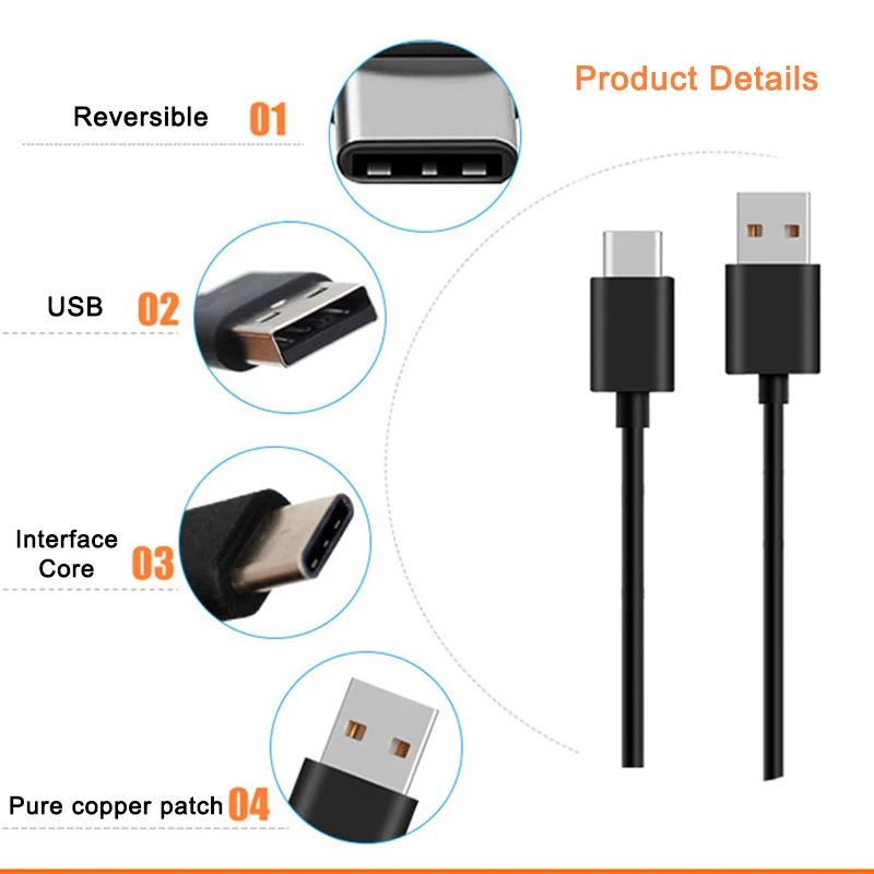 Original XIAOMI 2A USB-C Cable Type C Fast Charge Date For Mi 10 9 8 6 5 5splus Note3 Mix 2s 3 Max 2 Redmi Note 7 Pro | Мобильные