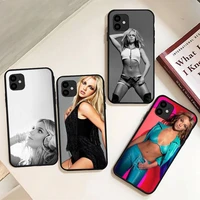 britney spears phone case for iphone 12 11pro max 11 xr xs max x 8 7 6 6s plus 5 5s se 2020 soft cover funda