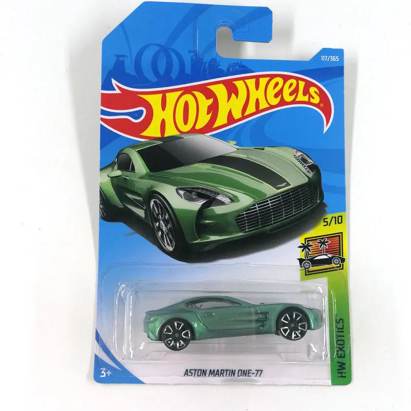 Автомобили HOT WHEELS 1/64 ASTON MARTIN V8 VANTAGE DBS ONE-77 Коллекционная версия металлическая литая