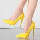 Большой размер 43; Женские туфли; Сезон весна; Изящные женские тонкие очень высокий каблук неглубокие Свадебные; Туфли на шпильках; Классические модные женские туфли с острым носком; Женские туфли-лодочки